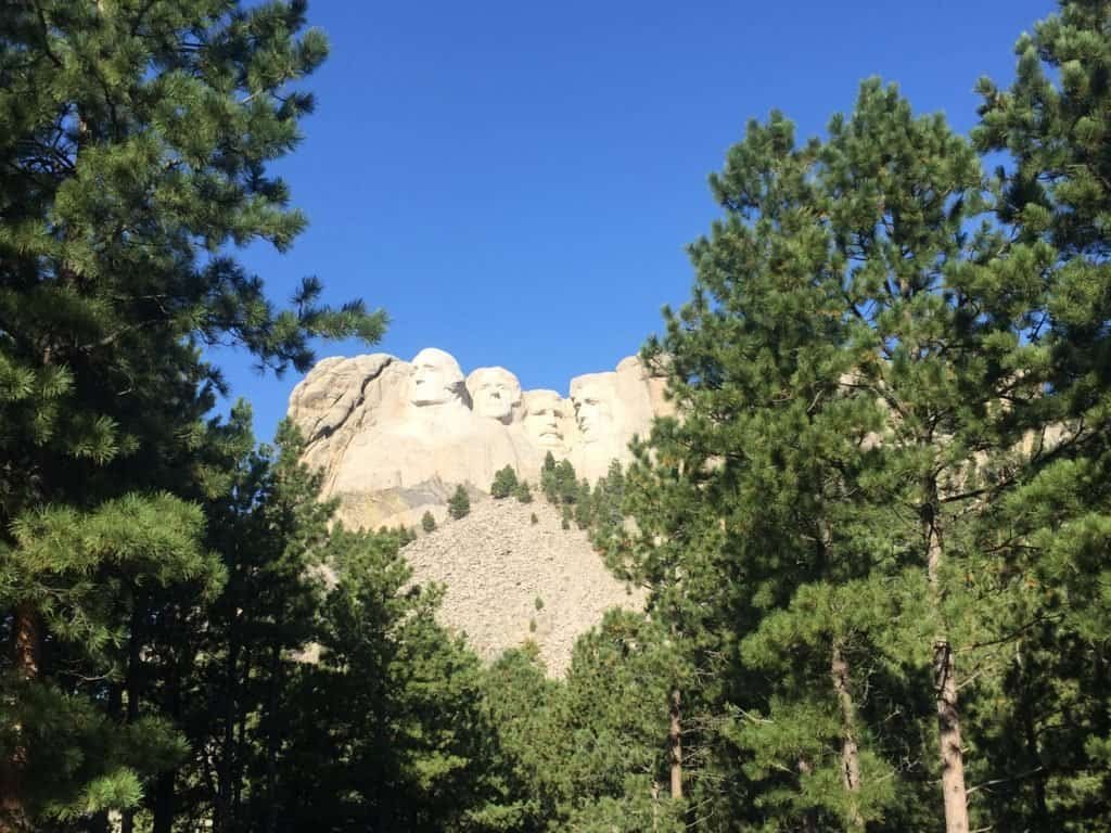 Mount Rushmore located in South Dakota, something you can plan on seeing for your weekend trip to South Dakota.