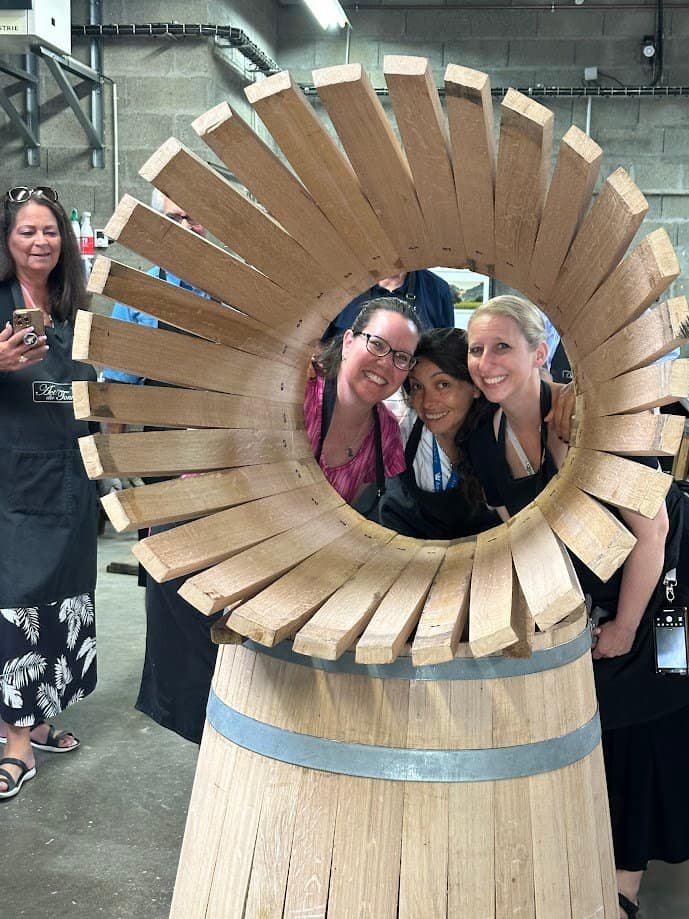 Barrel making cultural excursion on an AmaWaterways river cruise in France