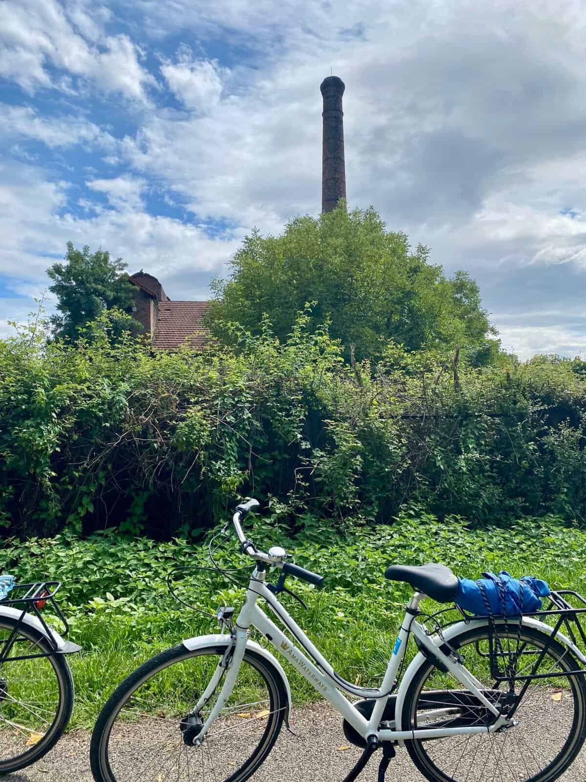 Biking independently on an AmaWaterways European river cruise excursion